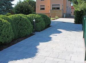 betónová dlažba Casa di Campo naturo, farba granito