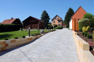 betónová dlažba Casa di Campo naturo, farba granito