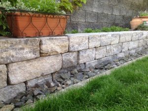 Arcadia bloky, farba granito a dolomite