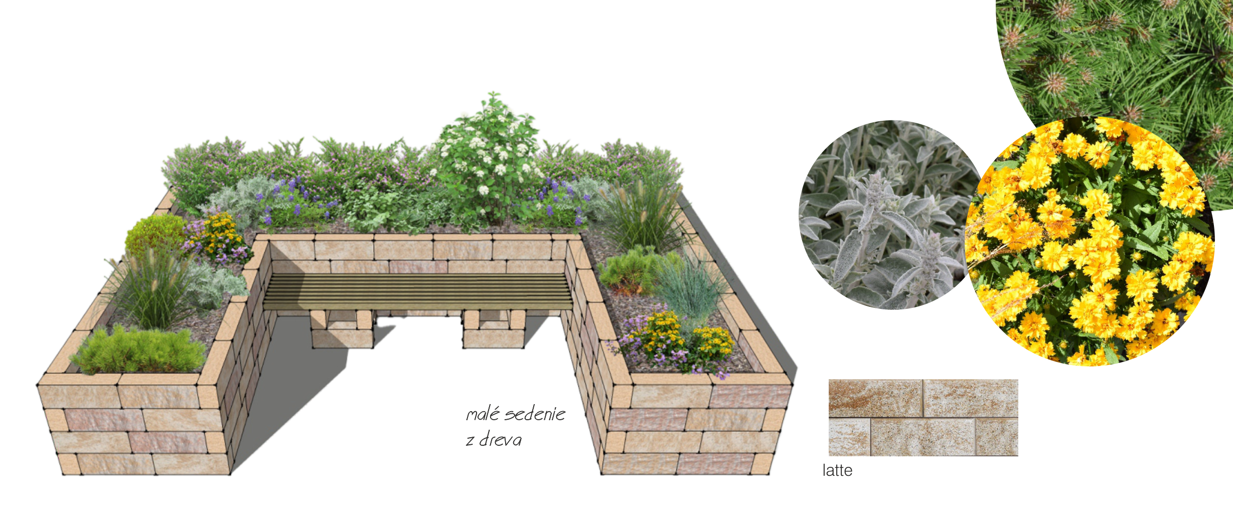 citystonedesign_palisady casser ako kvetinac_skica 2