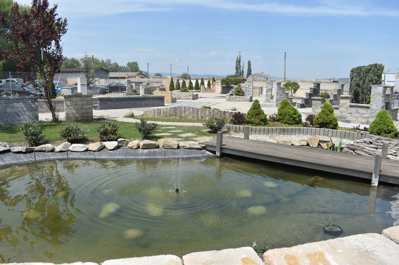 vzorková záhrada CITY STONE DESIGN v Geči