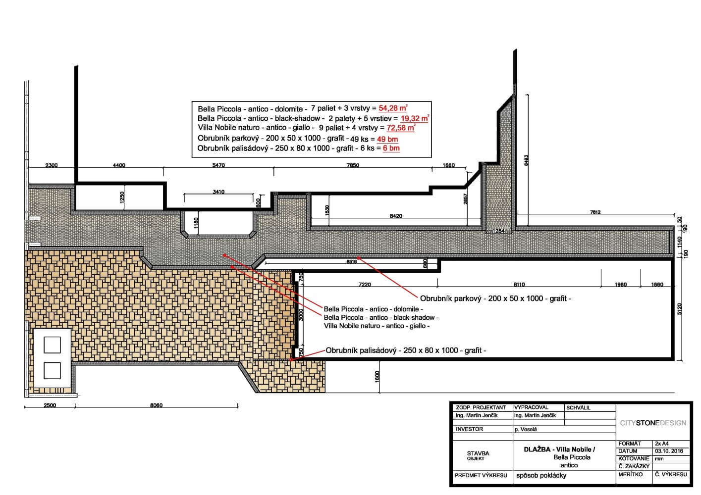 projektovanie city stone design ukazka